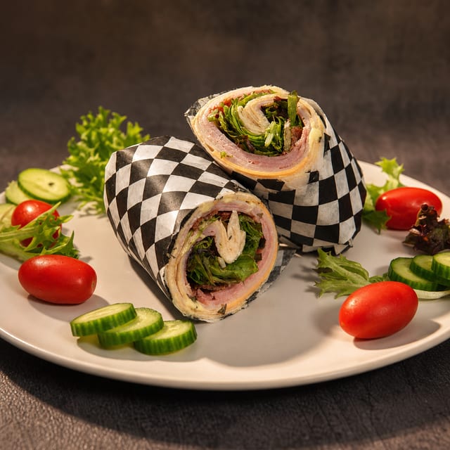 Big Ed's Super Club Wrap.