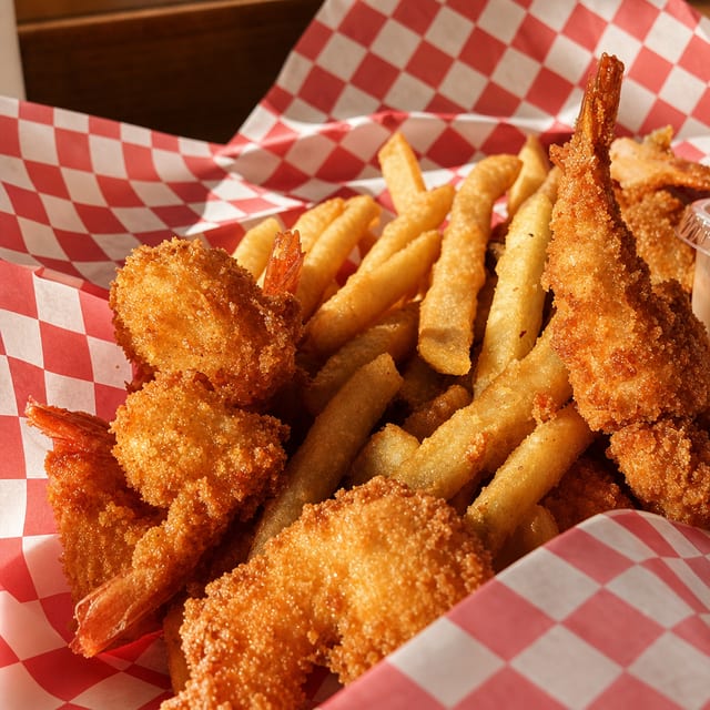 Shrimp & Fries.