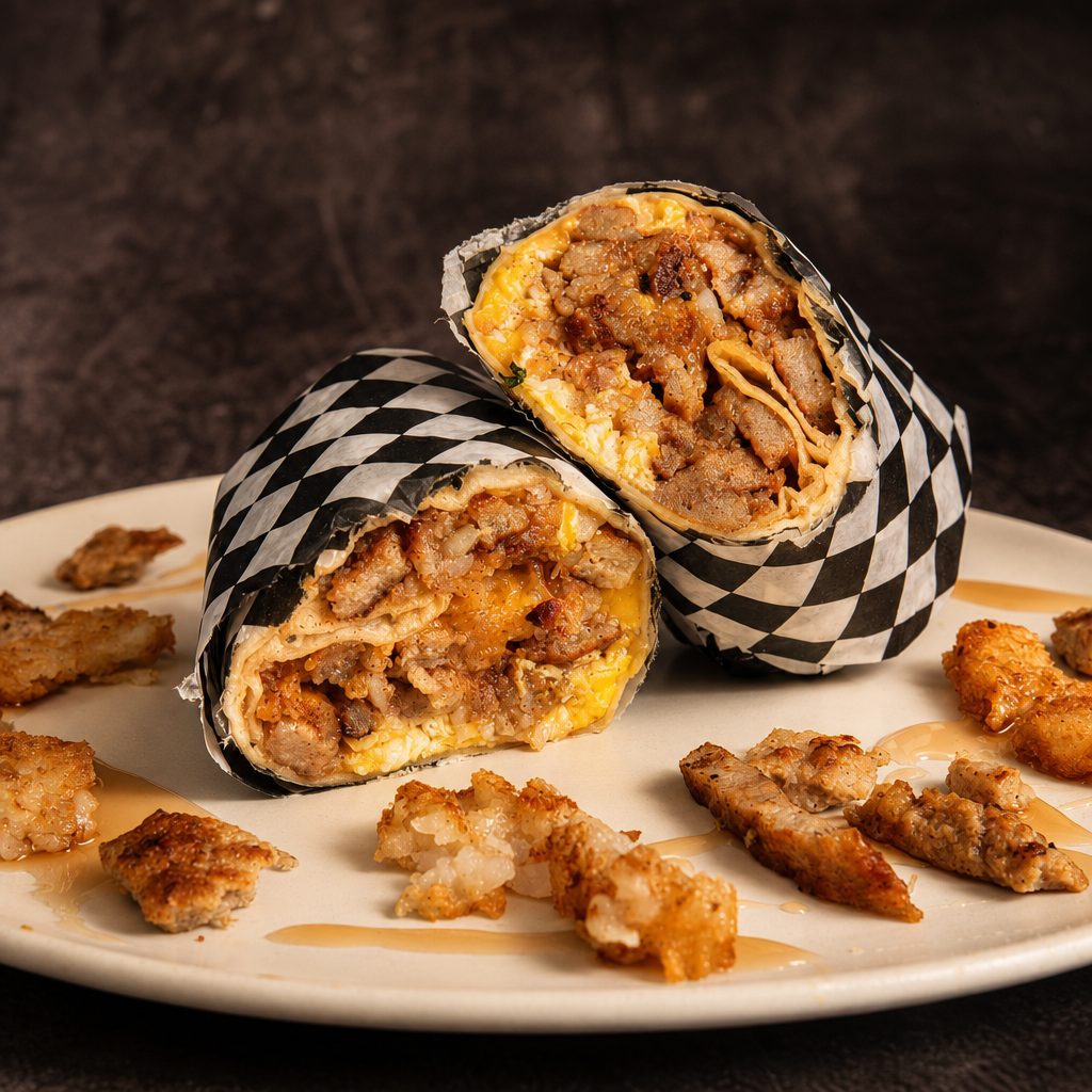 Karen's Maple Delight Burrito.