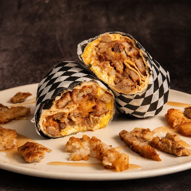 Karen's Maple Delight Burrito.
