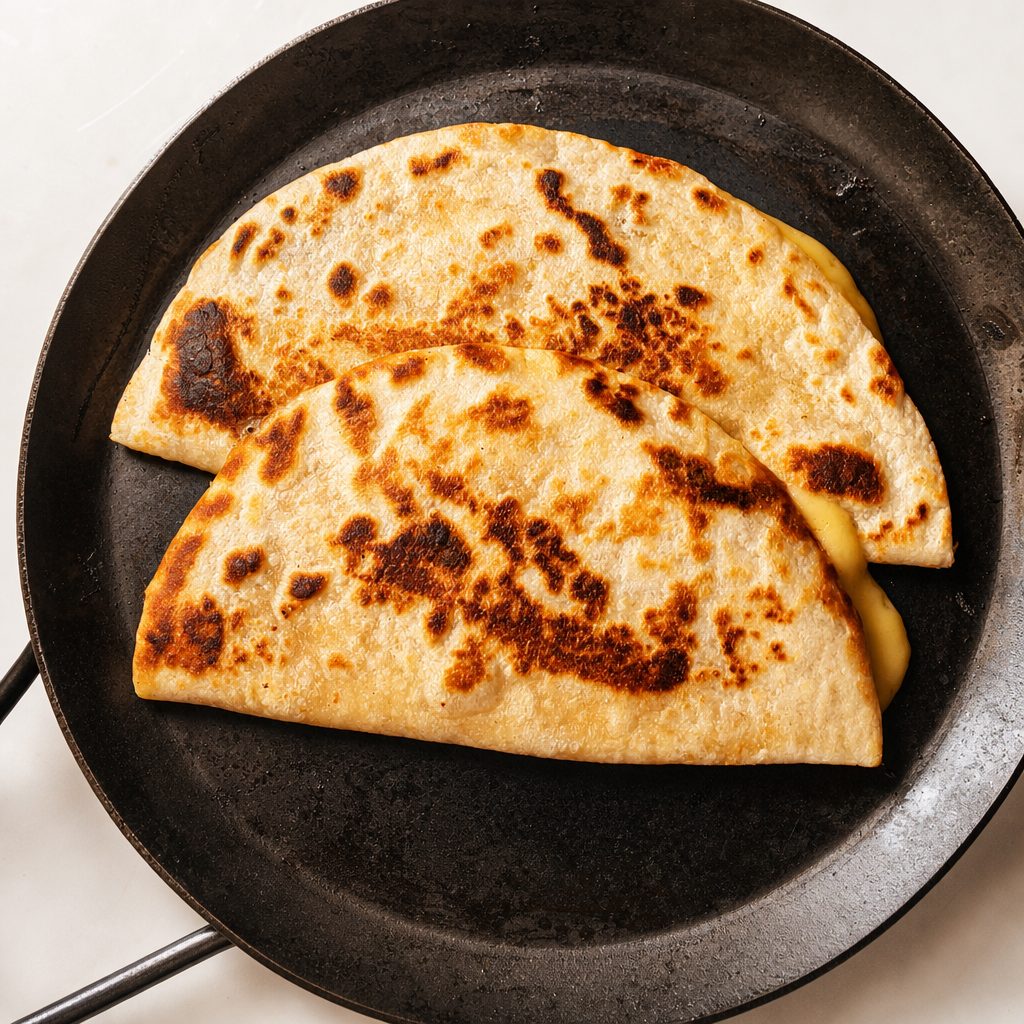 Veggie Quesadilla.