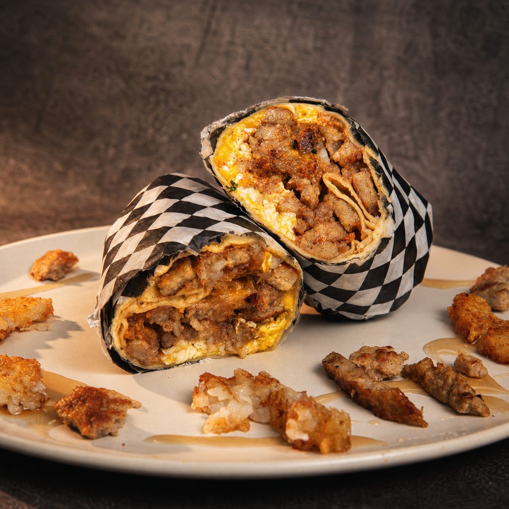 Karen's Maple Delight Burrito.