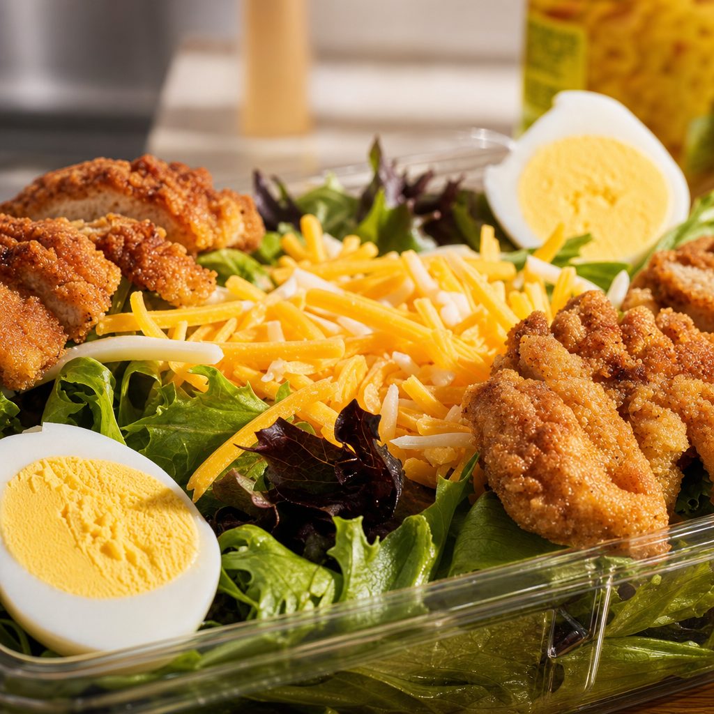 Starla's Fried Chicken Salad.