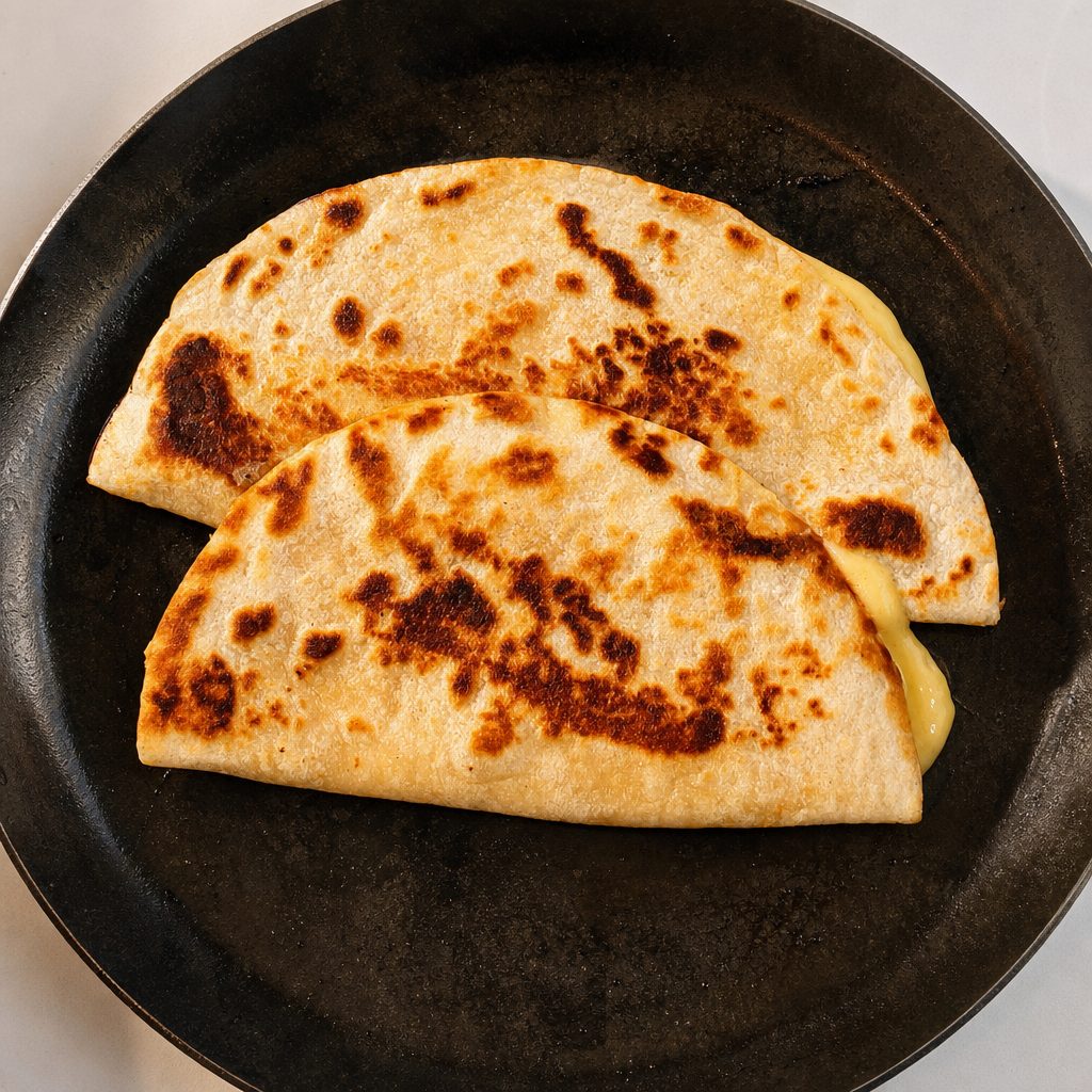 Veggie Quesadilla.